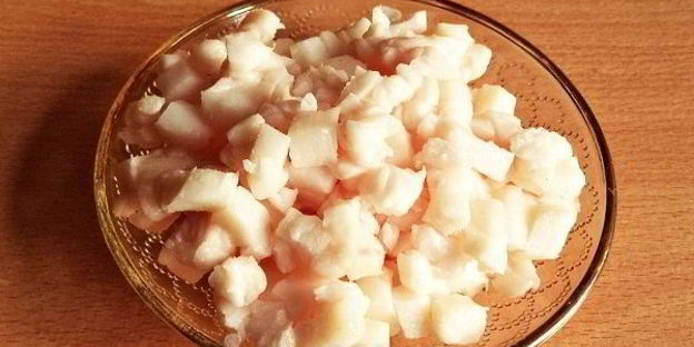 вареники с картошкой и салом