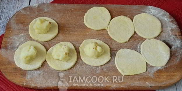 вареники с картошкой на кефире