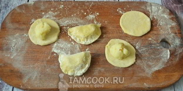 вареники с картошкой на кефире