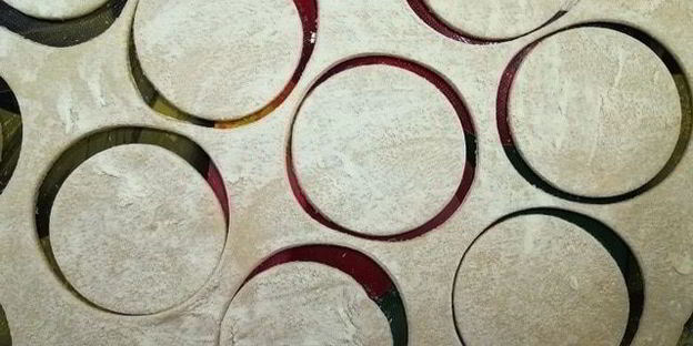 вареники с клубникой и мятой