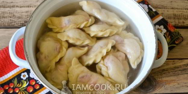 вареники с клубникой на воде