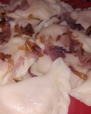 Вареники с квашенной капустой