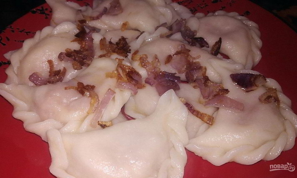 Рецепт вареников с квашенной капустой