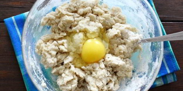 вареники с квашеной капустой и фаршем