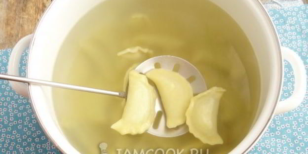 вареники с лесными грибами