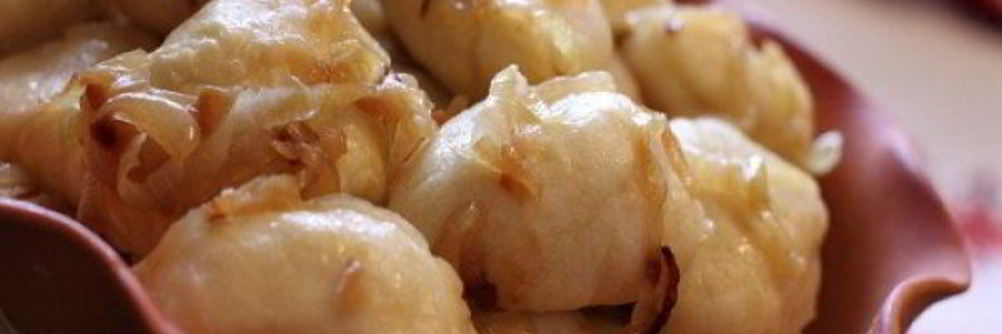 Вареники с мясом на кефире