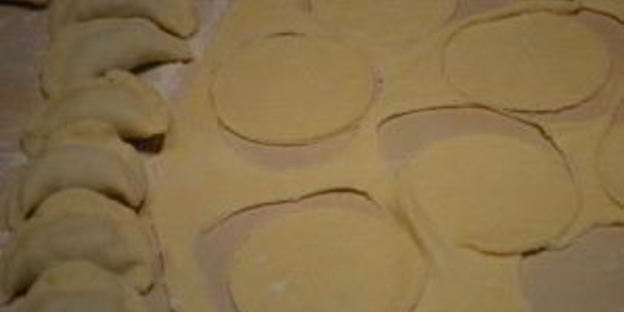 вареники с мясом