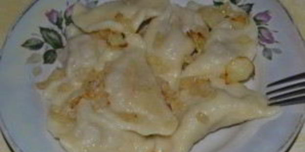 вареники с мясом