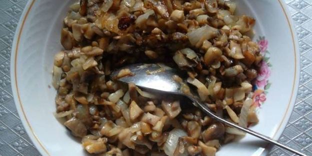 вареники с шампиньонами
