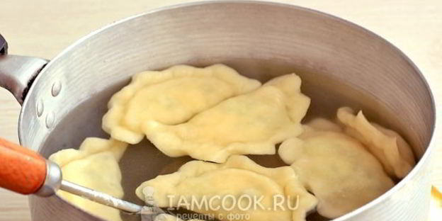 вареники с соленым творогом