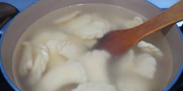 вареники с творогом