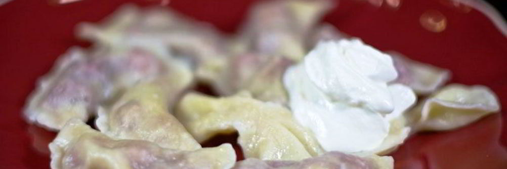 Вареники с вишней