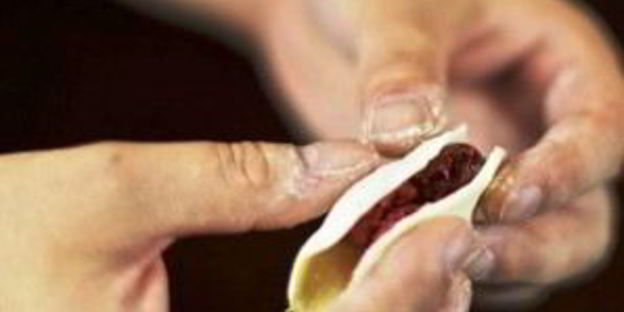 вареники с вишней