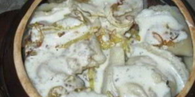 вареники в горшочках