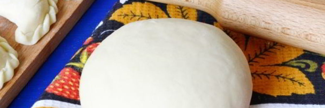 Заварное тесто для вареников с творогом