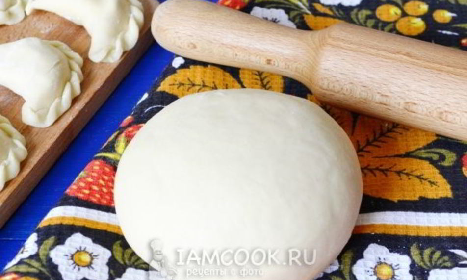 Рецепт заварного теста для вареников с творогом