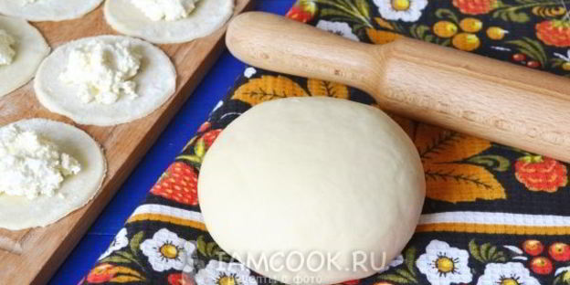 заварное тесто для вареников с творогом