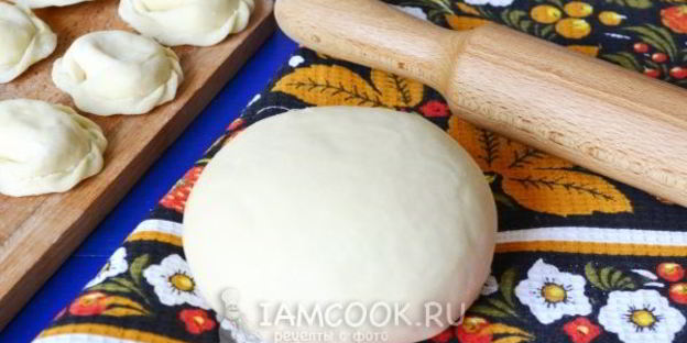 заварное тесто для вареников с творогом