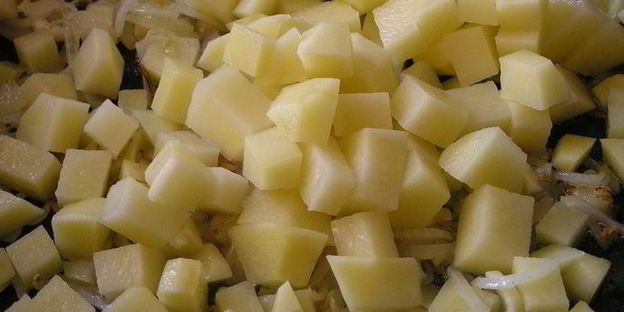 быстрое жаркое из курицы с овощами