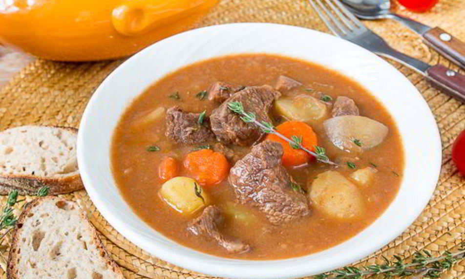 Рецепт сытного жаркого из говядины