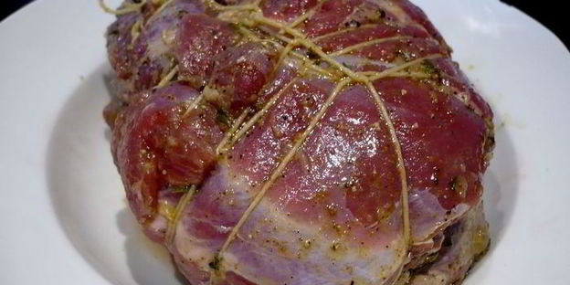 жаркое из барашка с грушами и петрушкой