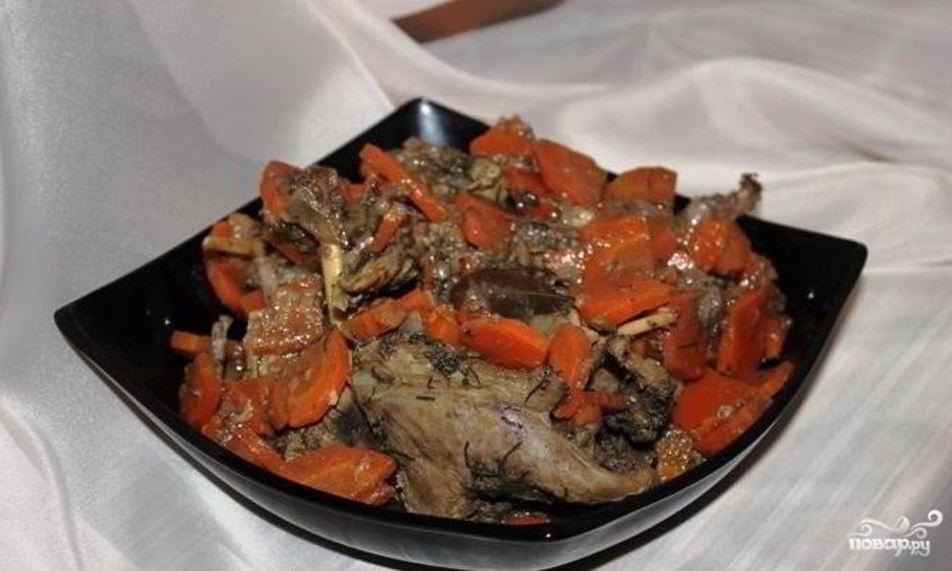 Рецепт жаркого из дикой утки