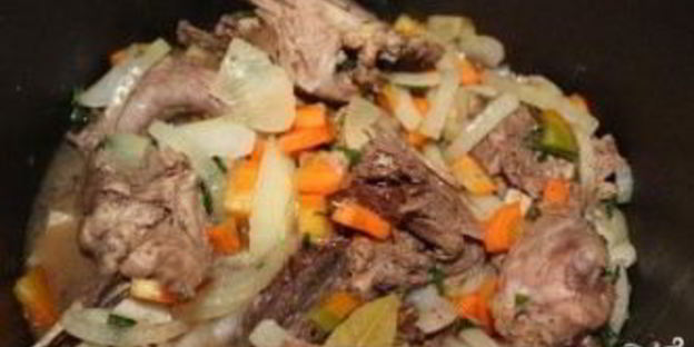 жаркое из дикой утки