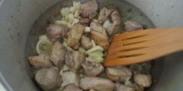 жаркое из говядины с картошкой