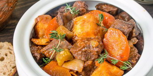 жаркое из говяжьего сердца