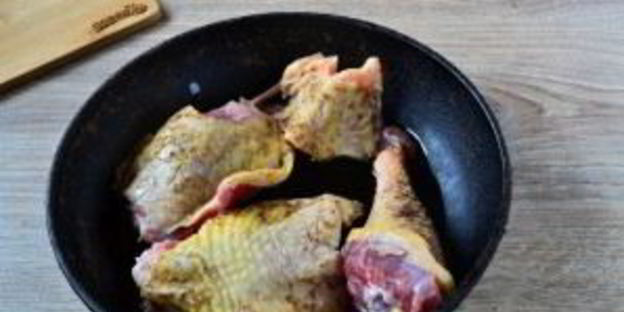 жаркое из гуся