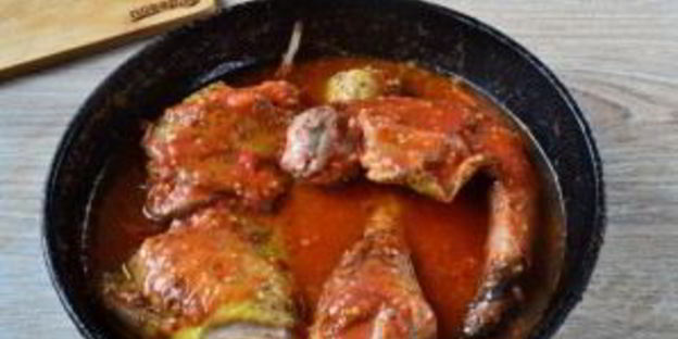 жаркое из гуся