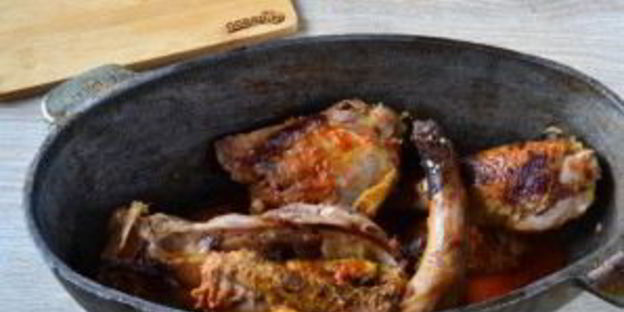 жаркое из гуся