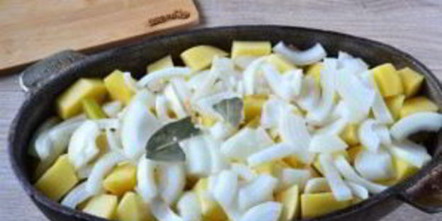 жаркое из гуся