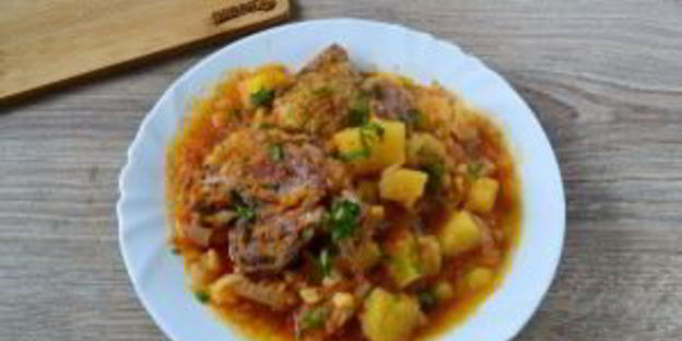 жаркое из гуся