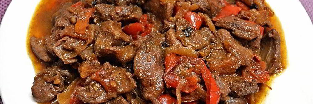 Жаркое из косули с овощами