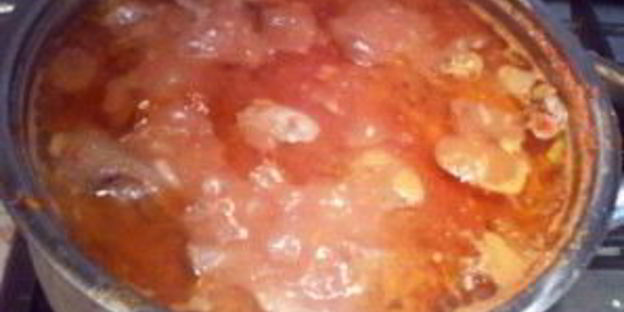 жаркое из косули с овощами