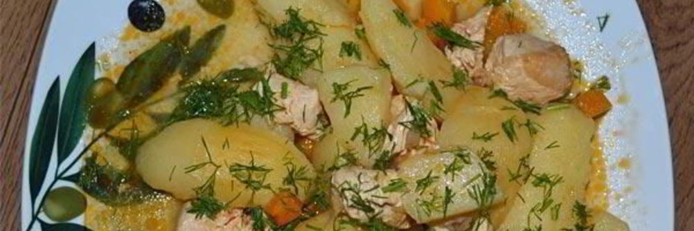 Жаркое из курицы в мультиварке