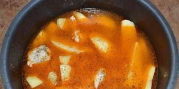 жаркое из курицы в мультиварке