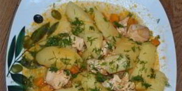 жаркое из курицы в мультиварке