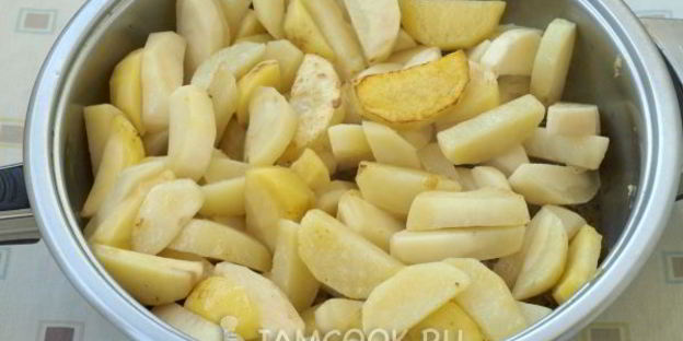 жаркое из курицы