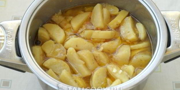 жаркое из курицы