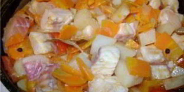 жаркое из щуки