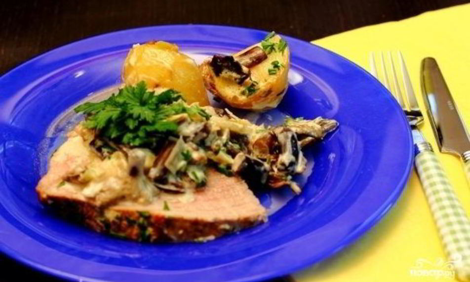 Рецепт жаркого иза телятин с картошкого