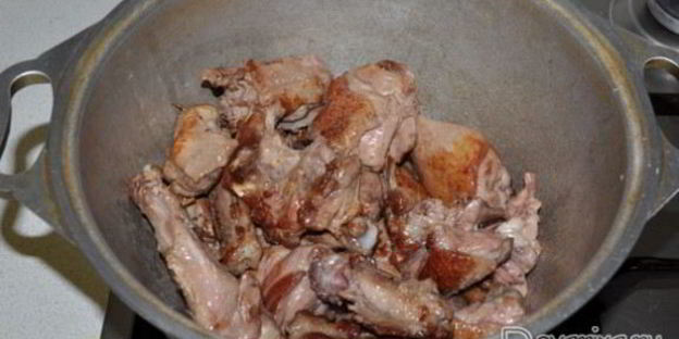 жаркое из утки с картофелем