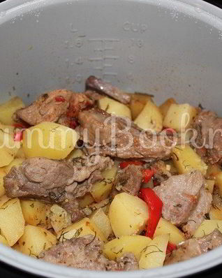 Жаркое по-домашнему в мультиварке