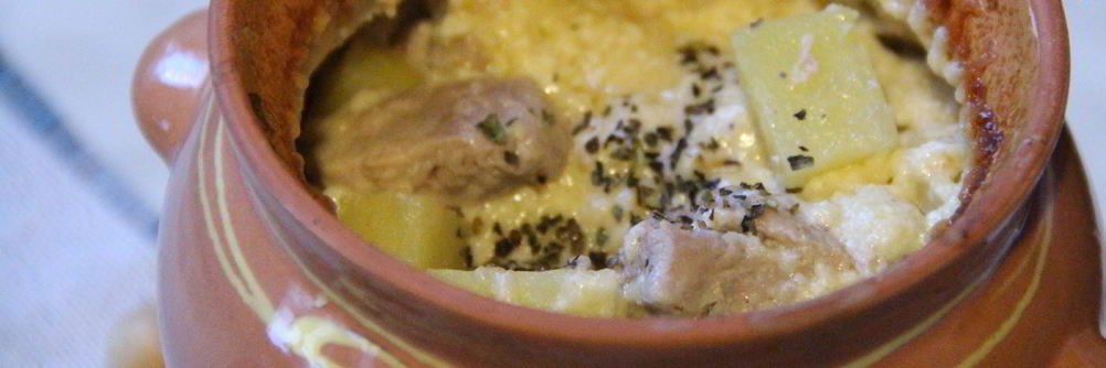 Жаркое Русское в горшочке