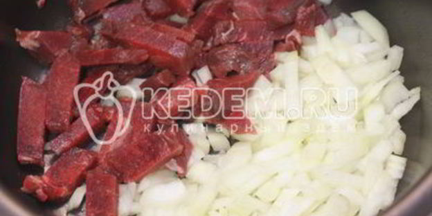 жаркое с грибами в томатном соусе из протертых помидоров