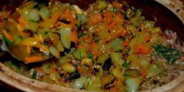 жаркое в духовке в утятнице