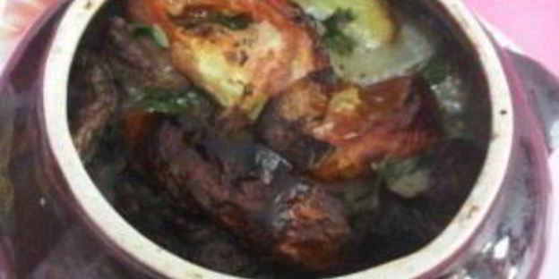 жаркое в горшочках с мясом