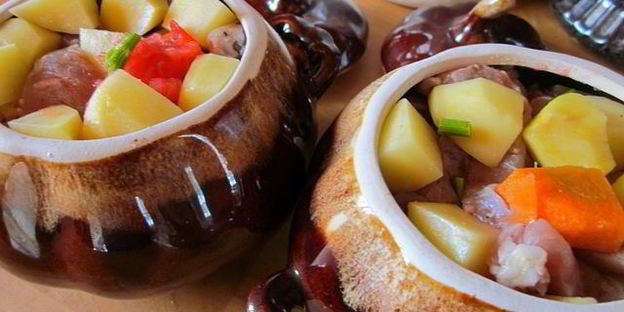 жаркое в горшочке